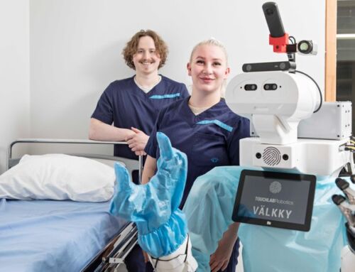 Healthcare robot with ‘sense of touch’ could reduce infection spread